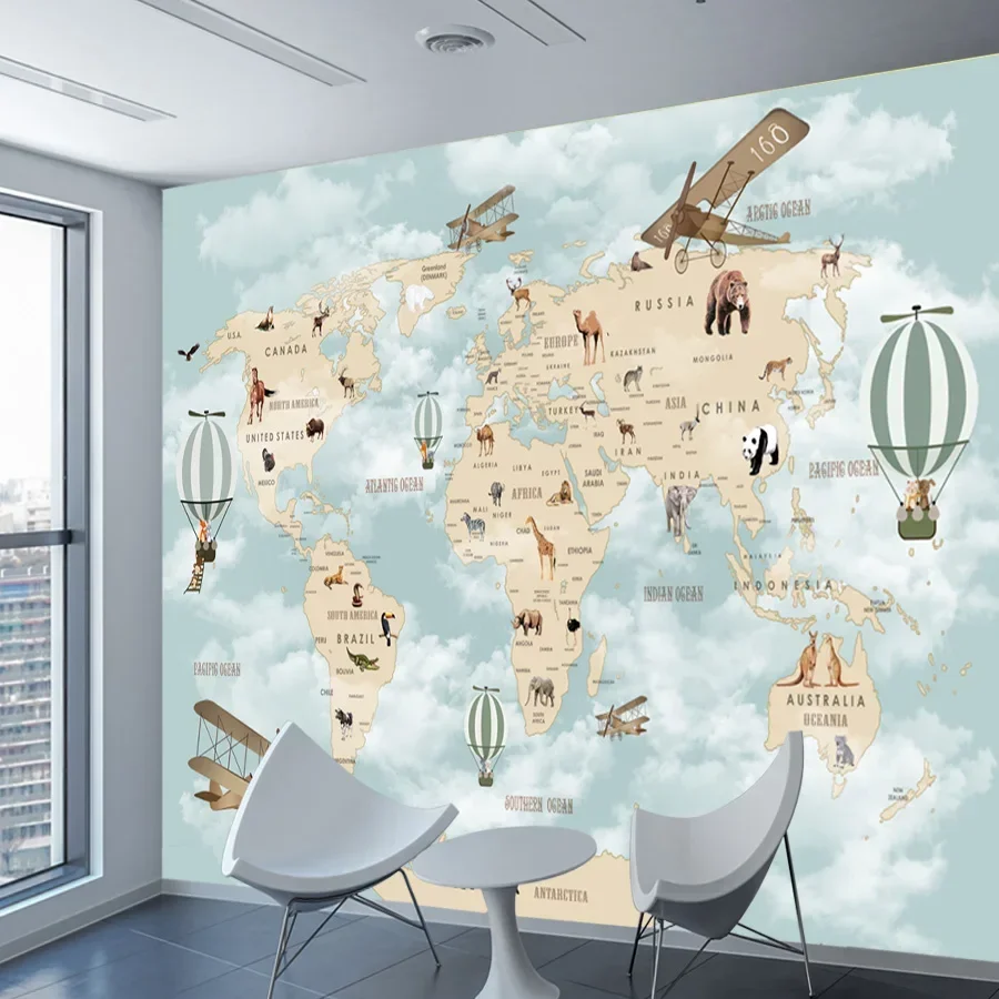 Baby Nursery Peel And Stick Wallpaper - 3d Hình Bức Bích Họa Hoạt