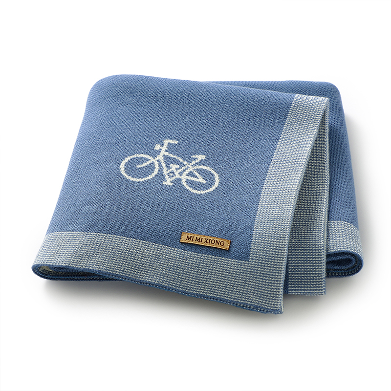 Baby Nursery Mat - Newborn Baby Blankets Ultra-Soft Reversible Knit