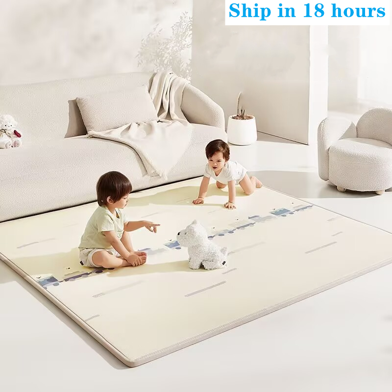 Baby Nursery Mat - 1cm/0.5cm Thicken Cute Little Deer Baby