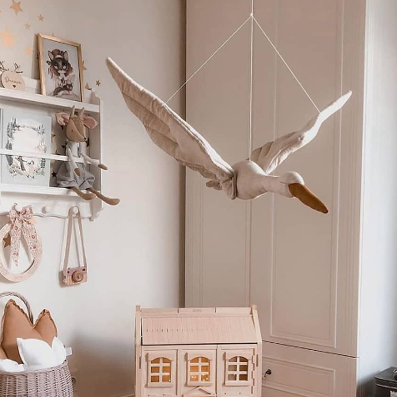 Baby Nursery Modern - Bé Gái Mới Trang Trí Phòng