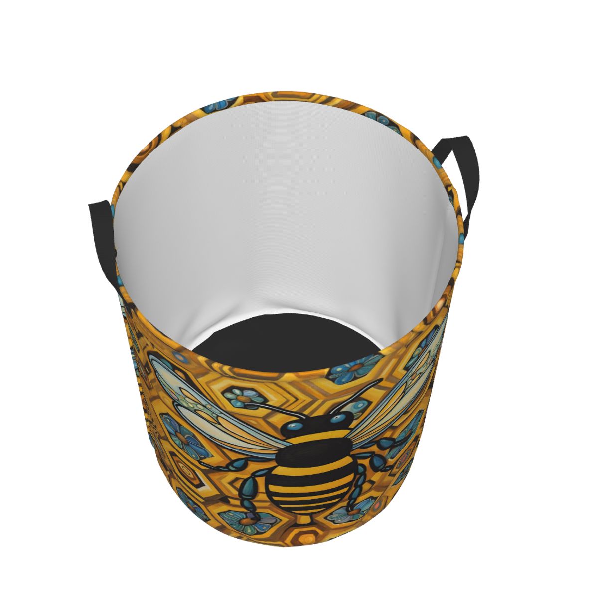 Bee And Honeycomb Print Laundr - đánh giá và giá Baby Nursery Laundry Basket