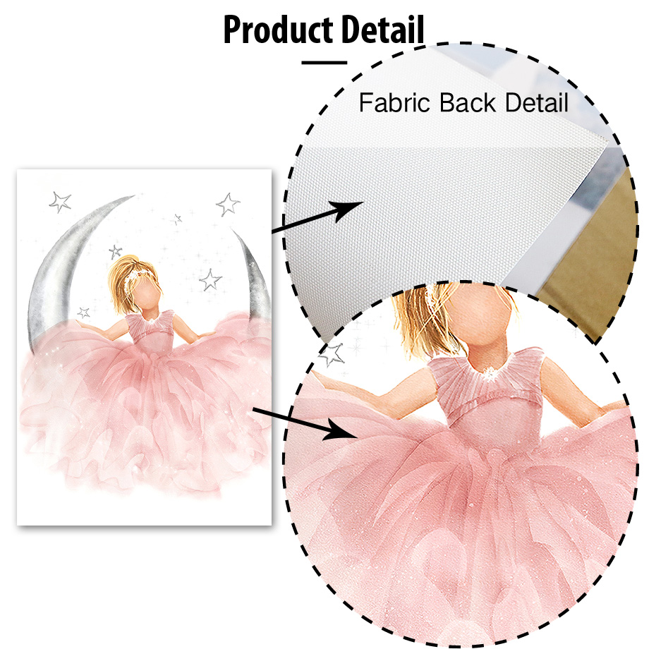 Pink Angel Girl Sun Moon Cloud - đánh giá và giá Baby Nursery Modern