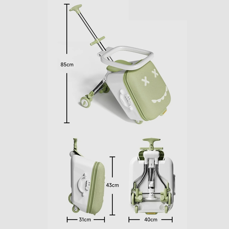 Children's Luggage Case Can Ri - đánh giá và giá Baby Nursery Trolley