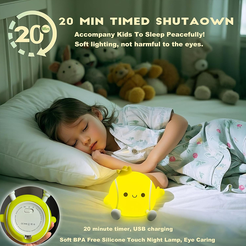 Cute Tennis Night Light Silico - đánh giá và giá Baby Nursery Table Lamp