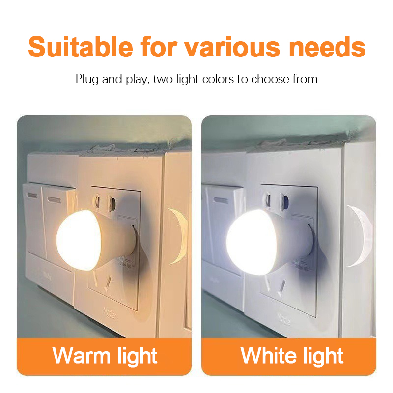 1-5pcs LED Night Light Mini US - đánh giá và giá Baby Nursery Light Fixture