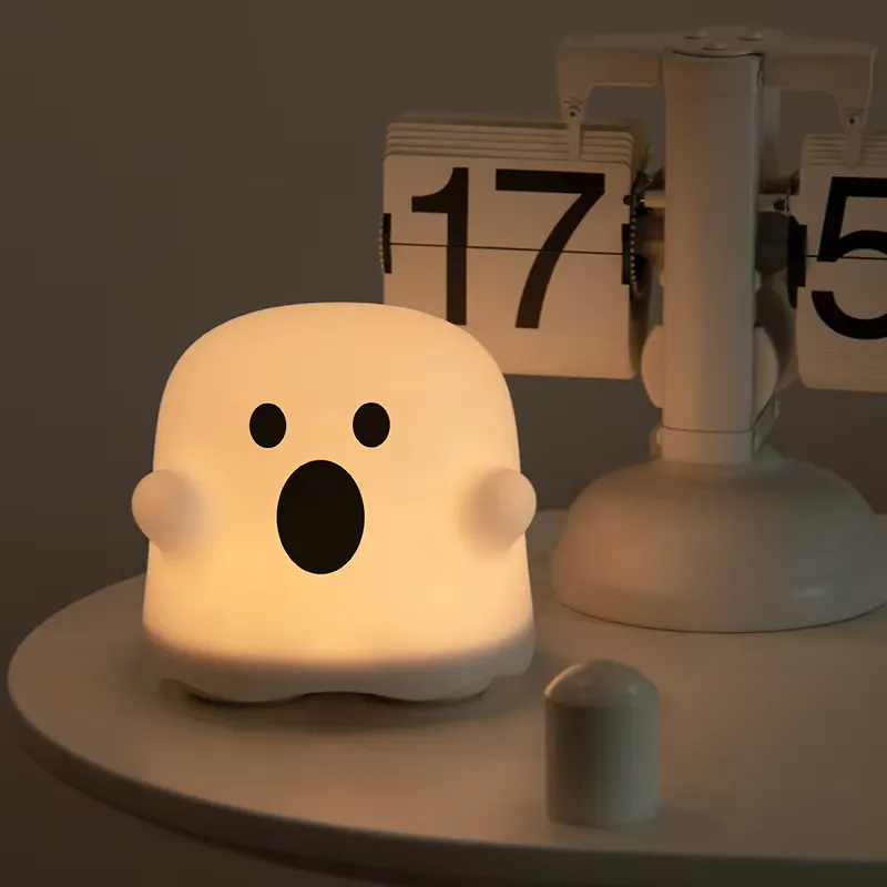 Creative Cute Ghost Night Ligh - đánh giá và giá Baby Nursery Table Lamp