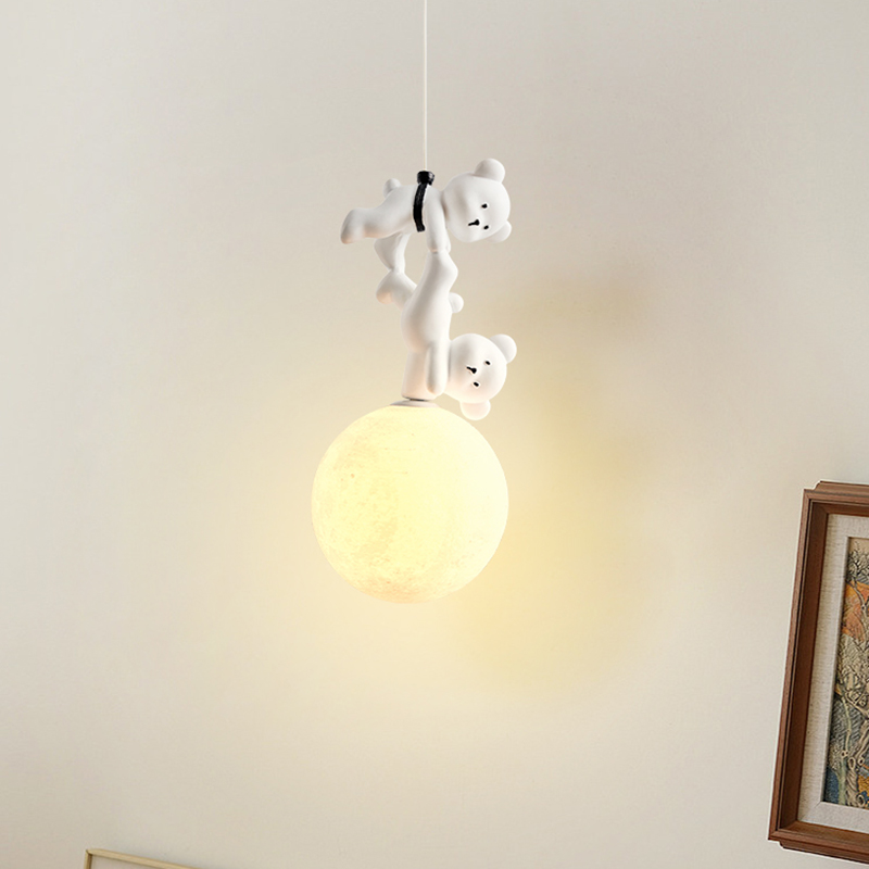 Bear Lamp Cartoon Nursery Room - đánh giá và giá Baby Nursery Light Fixture