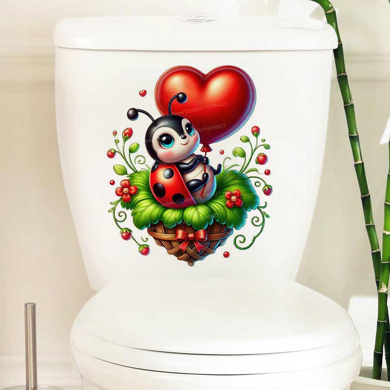 Cute Ladybug Wall Sticker Baby - đánh giá và giá Baby Nursery Panelling