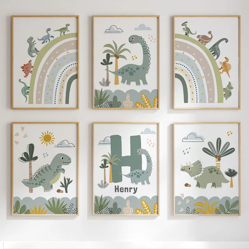 Cute Dinosaur T-Rex Brachiosau - đánh giá và giá Baby Nursery Pictures