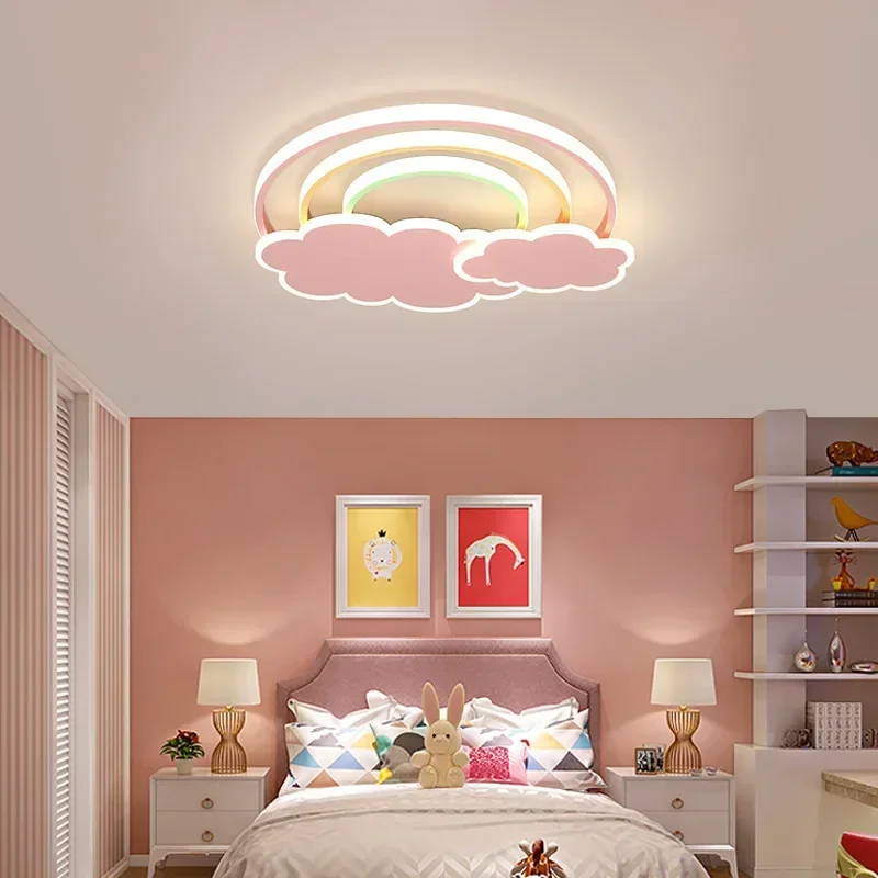 Modern Minimalist Rainbow Clou - đánh giá và giá Baby Nursery Light Fixture