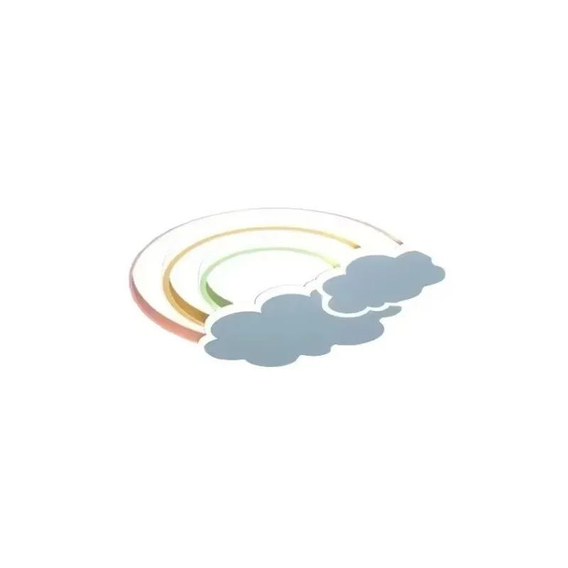 Modern Minimalist Rainbow Clou - đánh giá và giá Baby Nursery Light Fixture