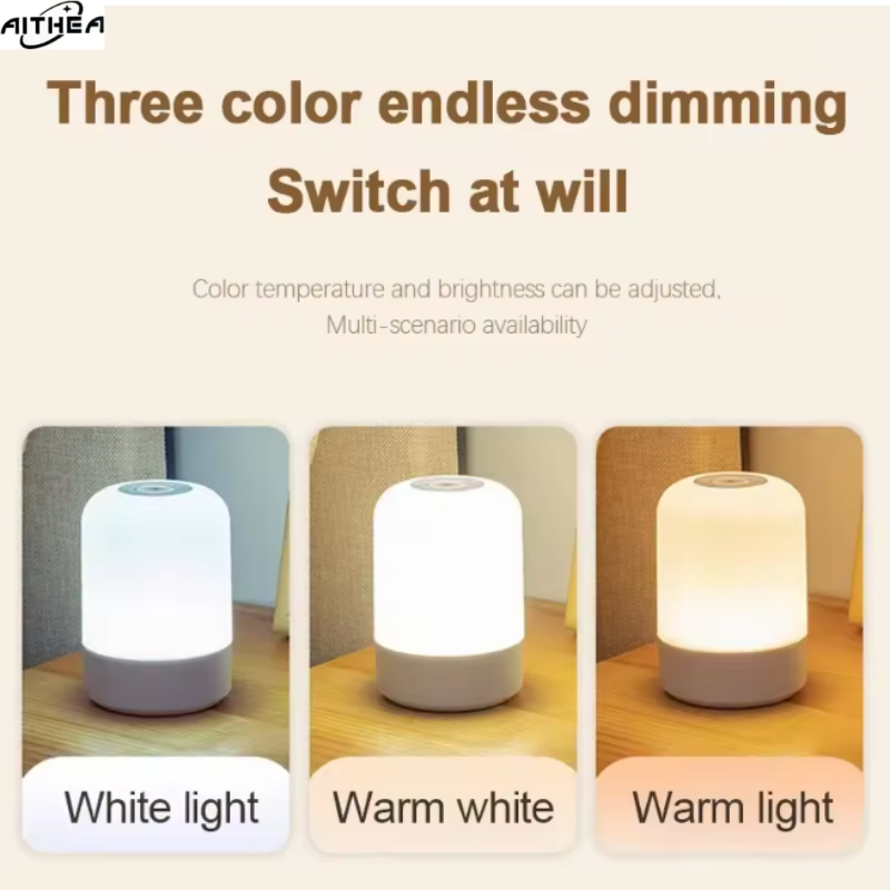 AITHEA 3 Color Led Night Light - đánh giá và giá Baby Nursery Table Lamp