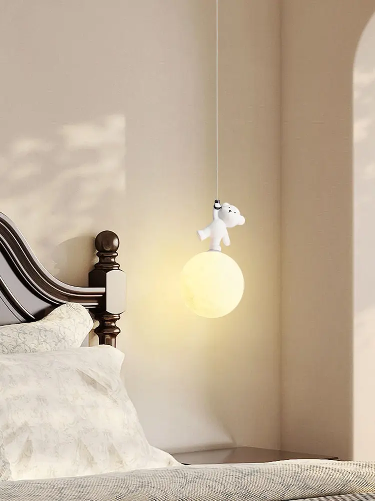 Bear Lamp Cartoon Nursery Room - đánh giá và giá Baby Nursery Light Fixture
