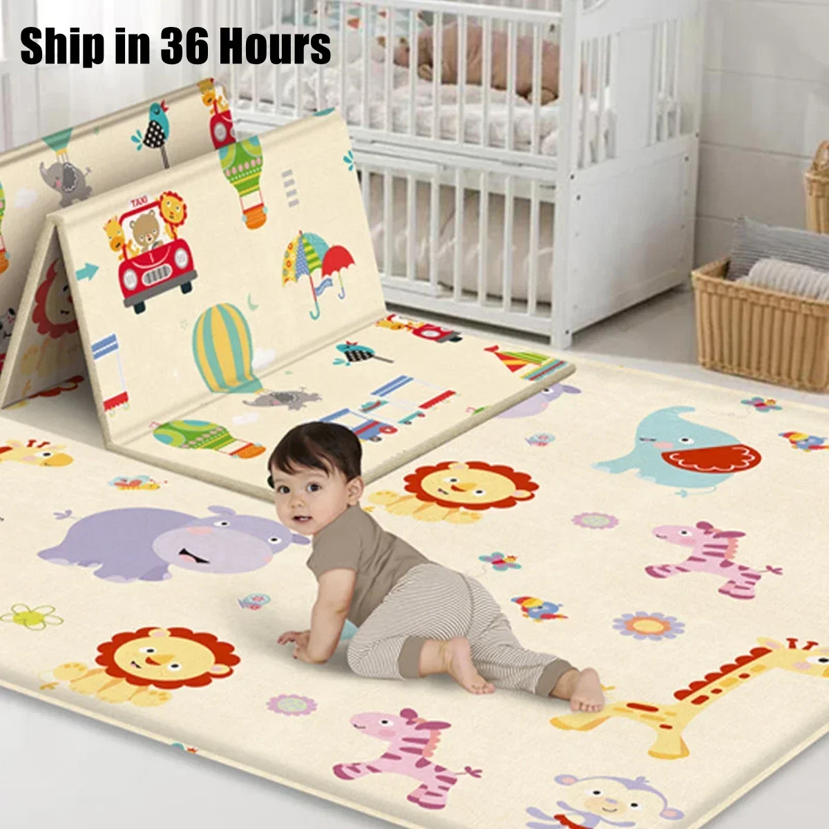 Non-Toxic Educational Foldable - đánh giá và giá Baby Nursery Mat