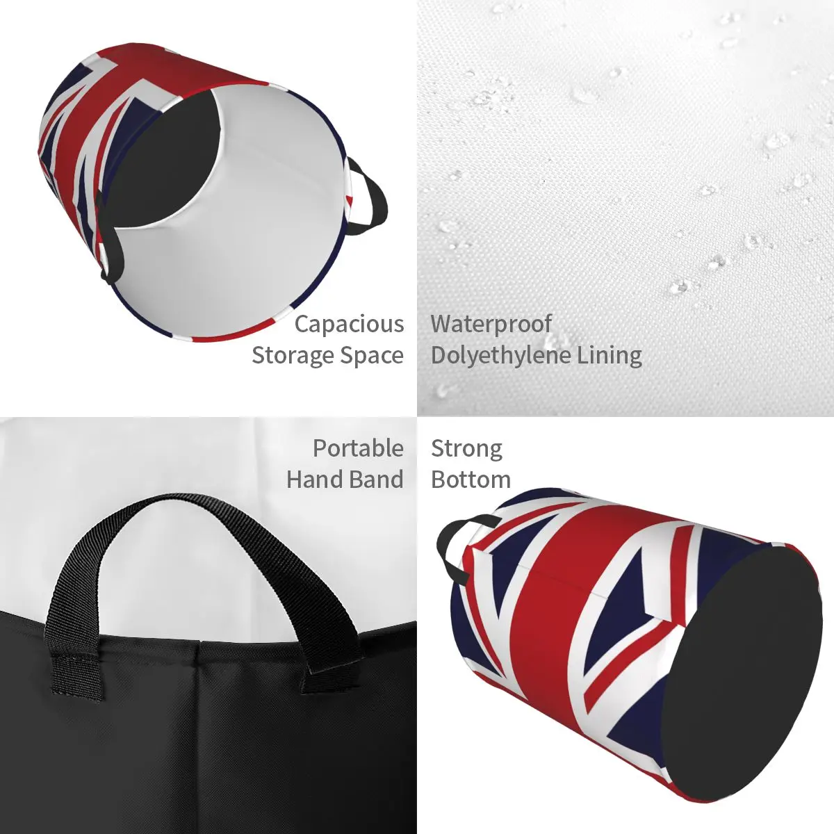Union Jack Flag Of The UK Laun - đánh giá và giá Baby Nursery Laundry Basket