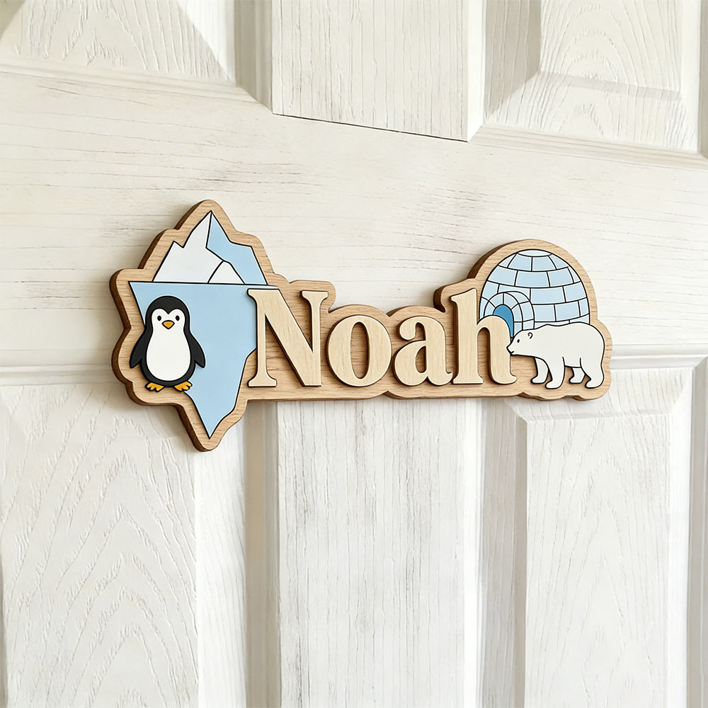 Arctic Penguin & Polar Bear Cu - đánh giá và giá Baby Nursery Pictures