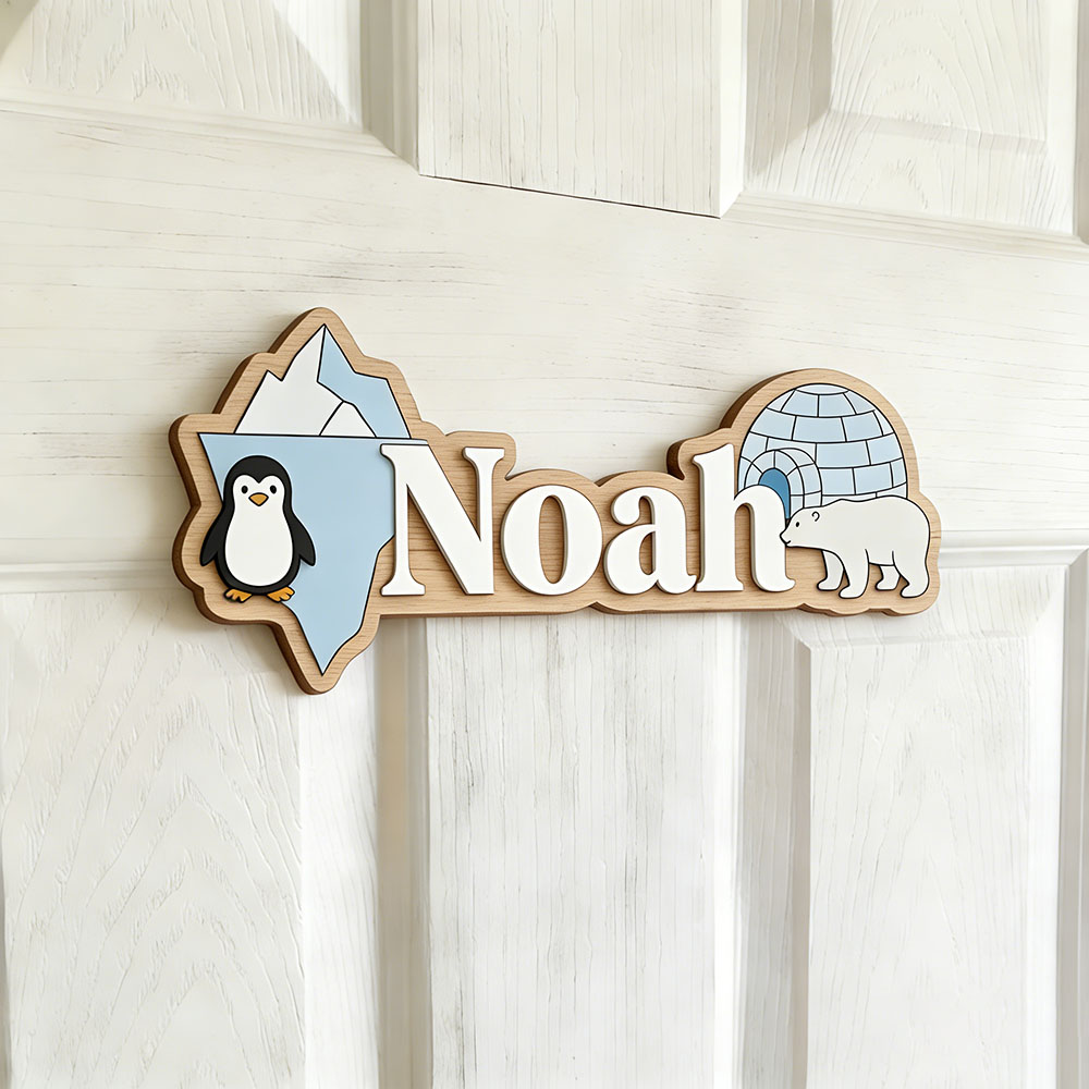 Arctic Penguin & Polar Bear Cu - đánh giá và giá Baby Nursery Pictures
