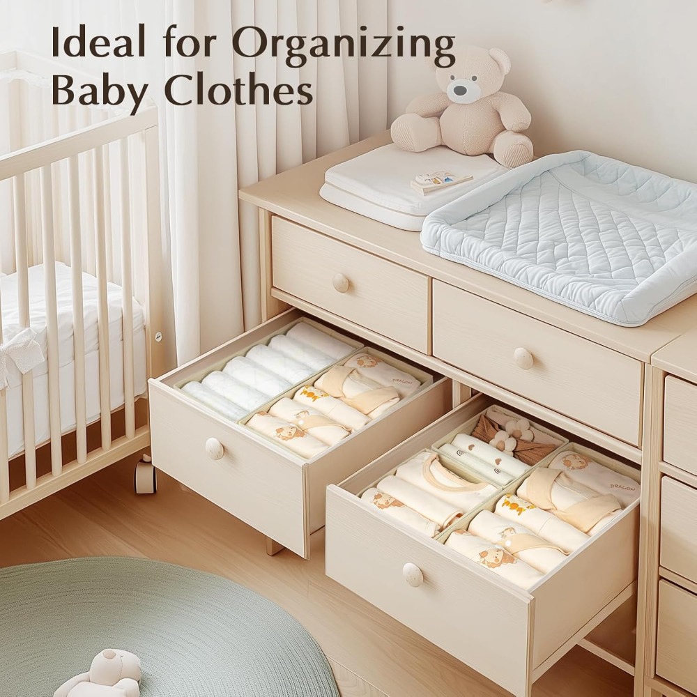 Drawer Organizers Clothes, Dre - đánh giá và giá Baby Nursery Drawers