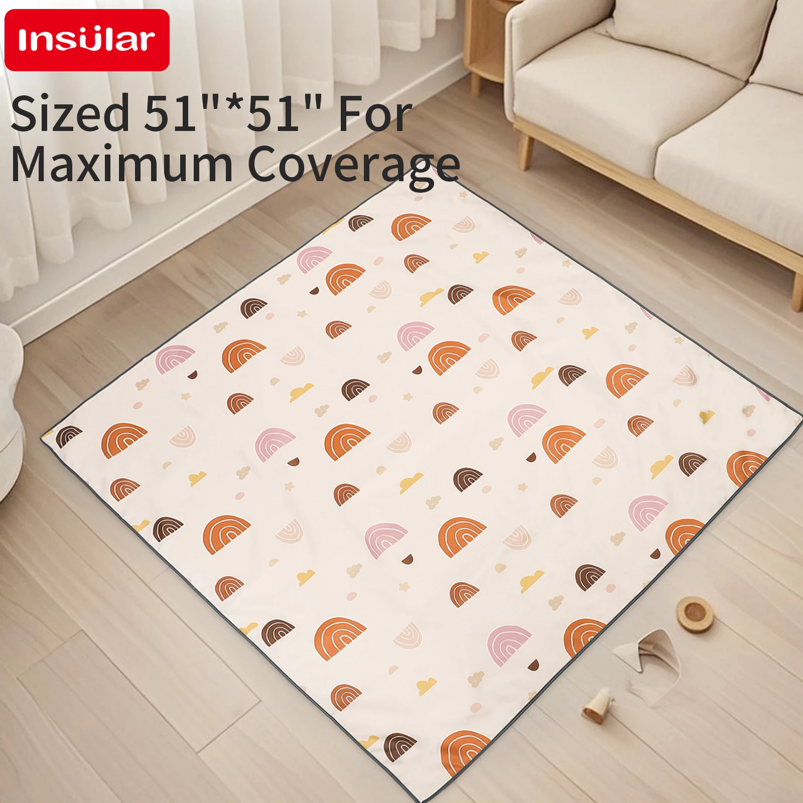 INSULAR Kids Educational Mattr - đánh giá và giá Baby Nursery Mat