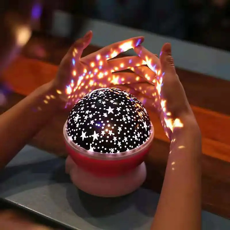Night Lamp Projector Starry Sk - đánh giá và giá Baby Nursery Table Lamp