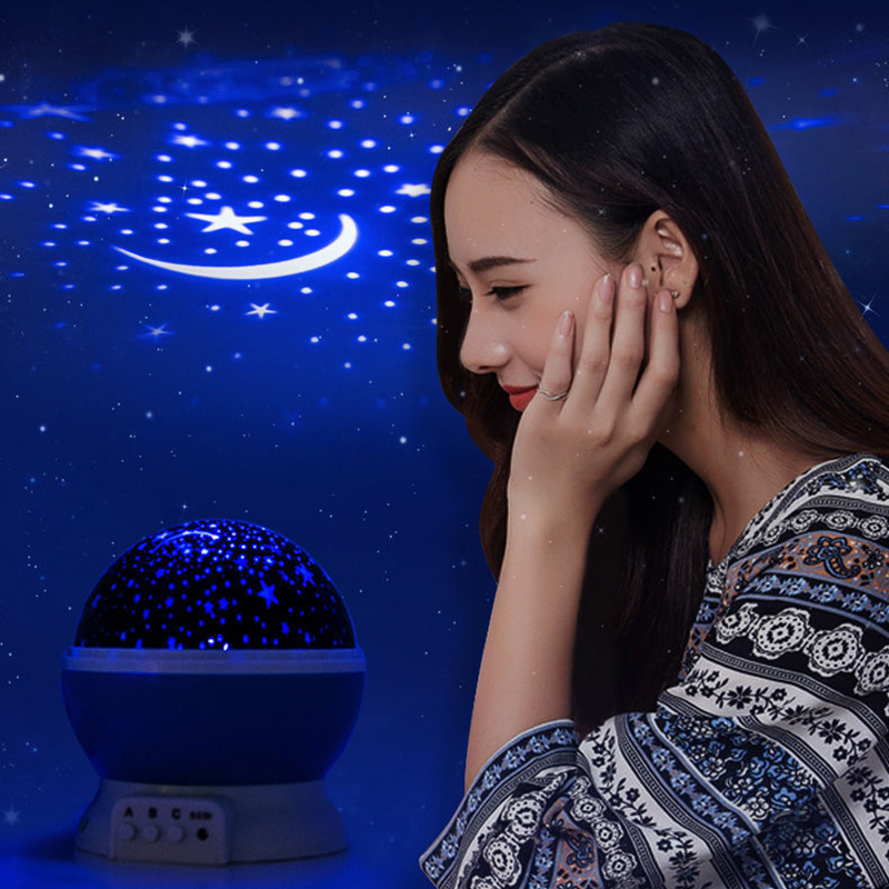 Night Lamp Projector Starry Sk - đánh giá và giá Baby Nursery Table Lamp