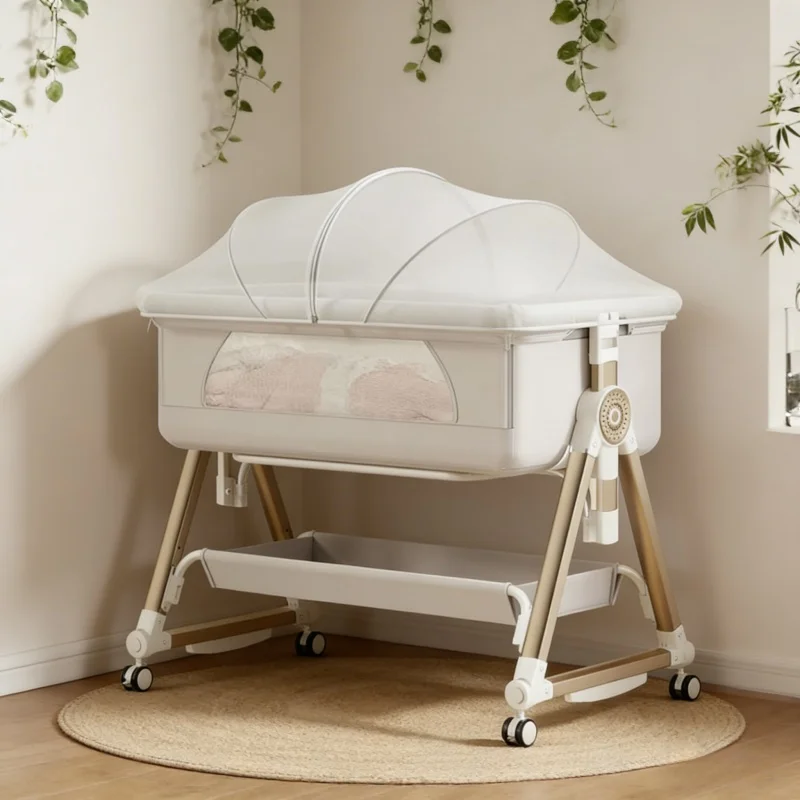 8-in-1 Convertible Smart Baby  - đánh giá và giá Baby Nursery Trolley
