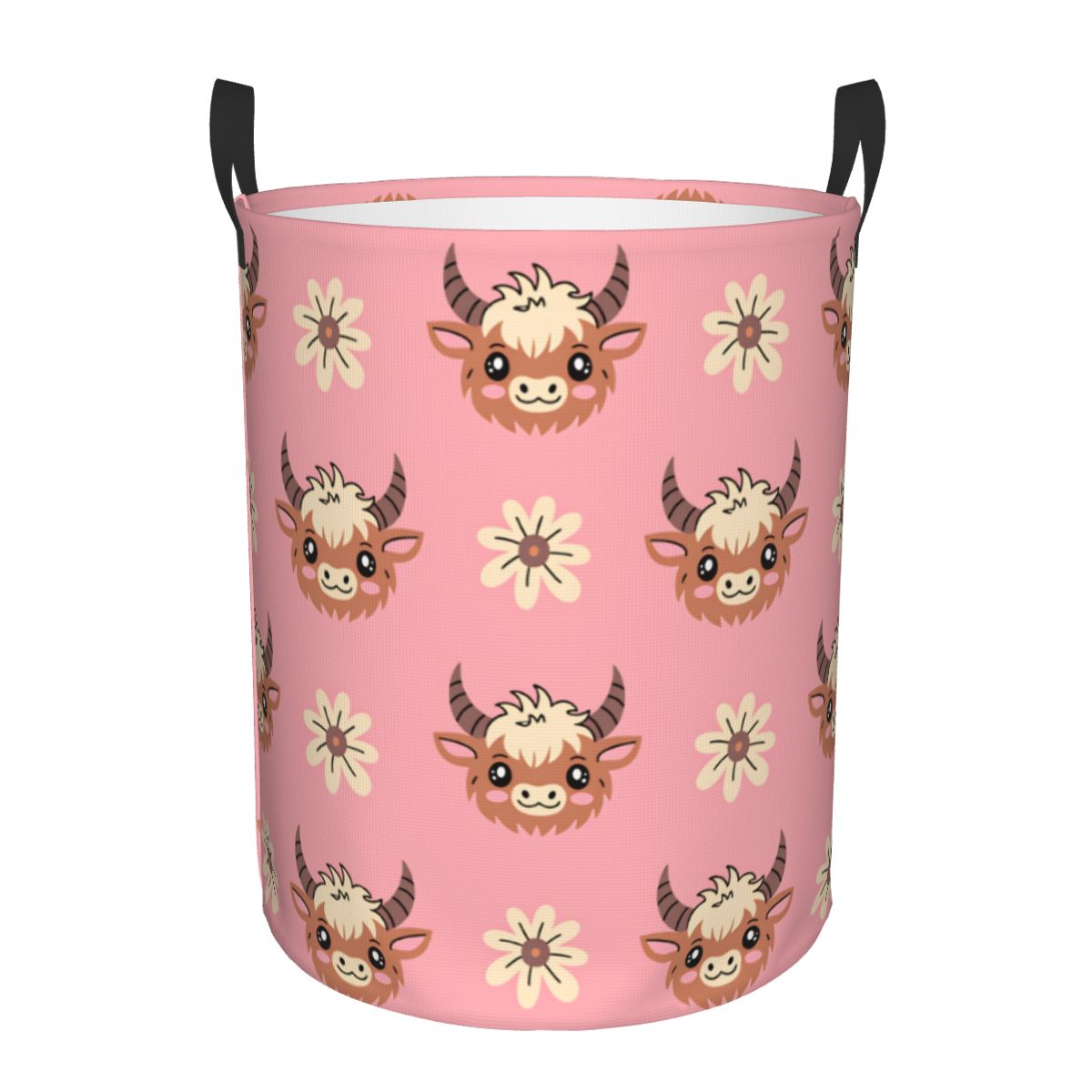 Cute Baby Highland Cows Laundr - đánh giá và giá Baby Nursery Laundry Basket