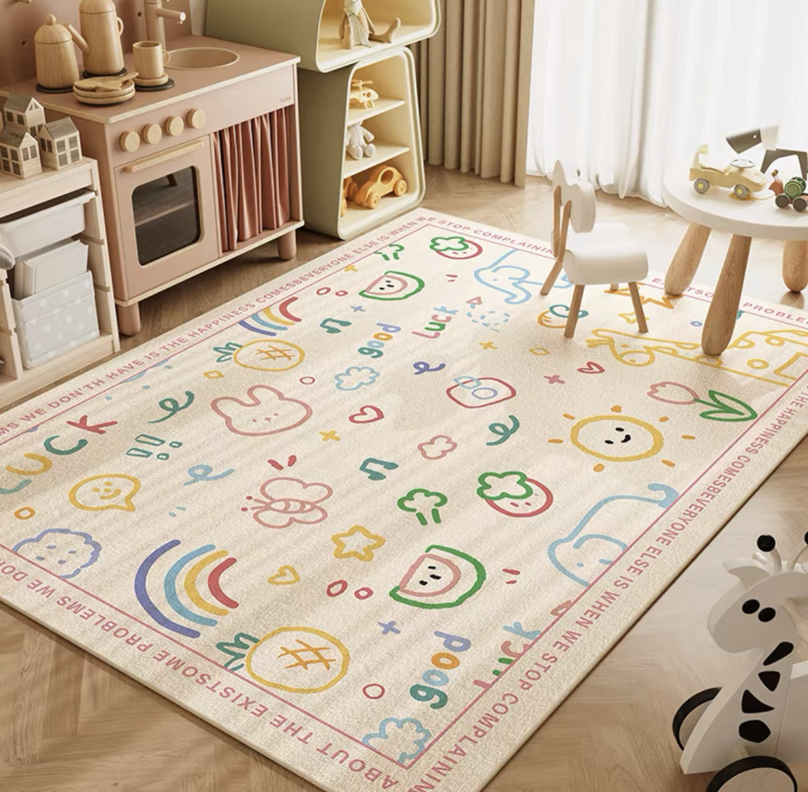VIKAMA Neutral Cartoon Lion Ba - đánh giá và giá Baby Nursery Mat