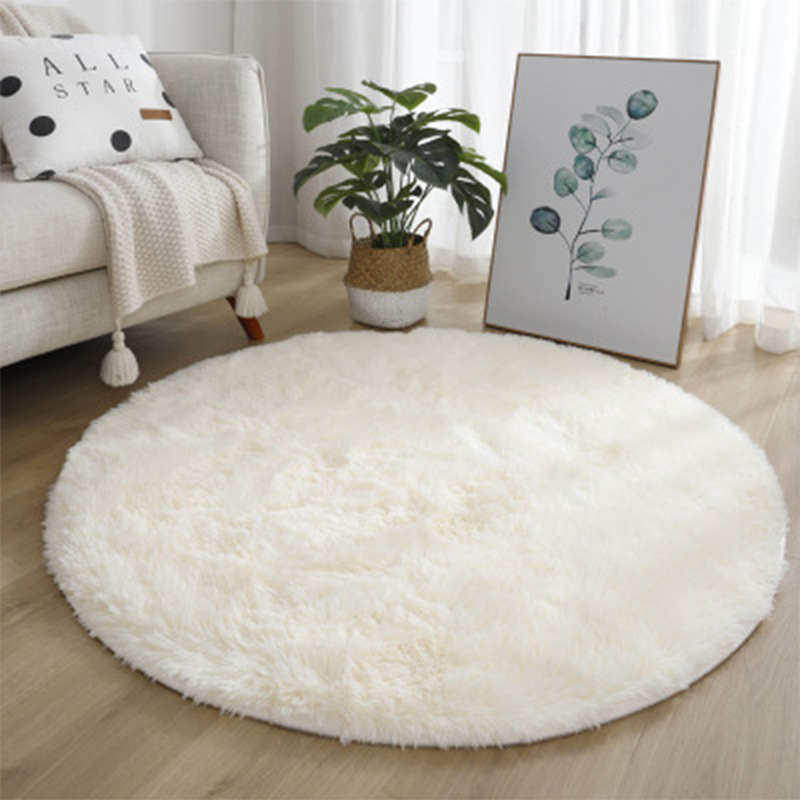 Super Soft Fluffy Round Rug Pl - đánh giá và giá Baby Nursery Mat