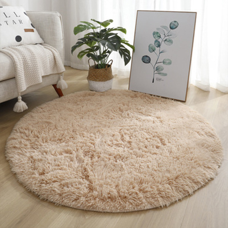 Super Soft Fluffy Round Rug Pl - đánh giá và giá Baby Nursery Mat