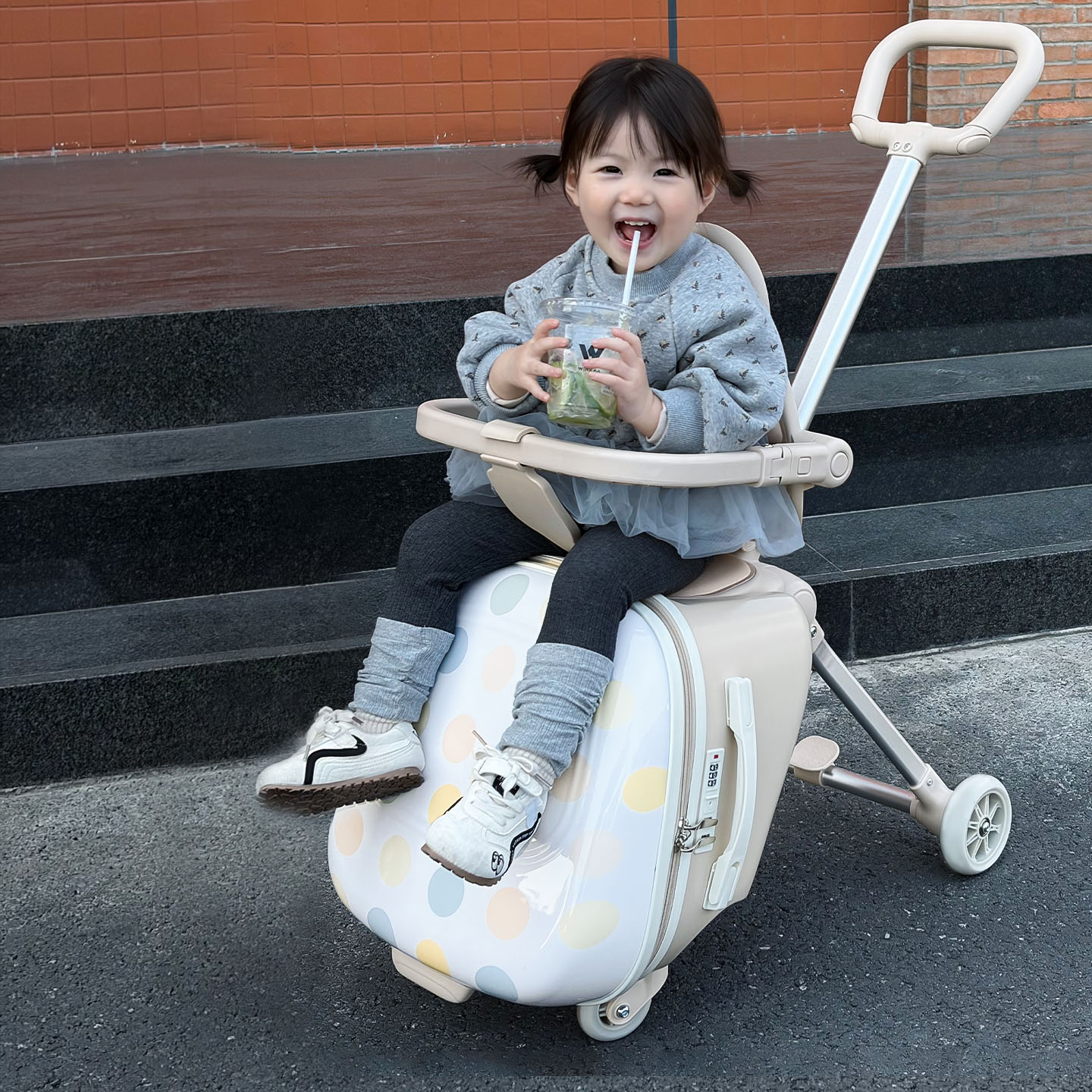 Travel Children Luggage Case C - đánh giá và giá Baby Nursery Trolley