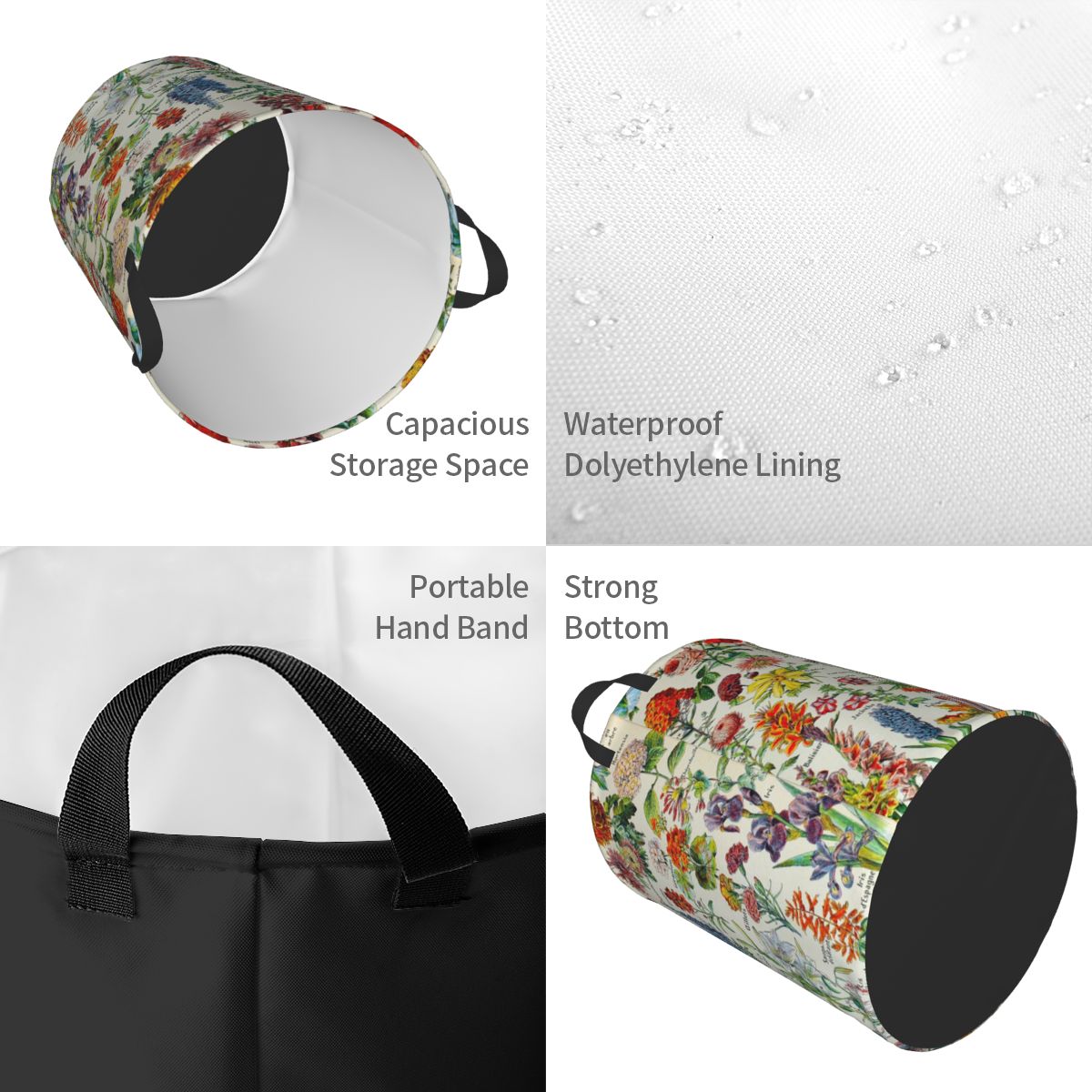 Custom Adolphe Millot HD Fleur - đánh giá và giá Baby Nursery Laundry Basket