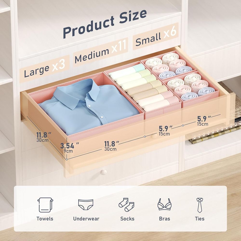 Organizer Clothes 20 Pack - Co - đánh giá và giá Baby Nursery Drawers
