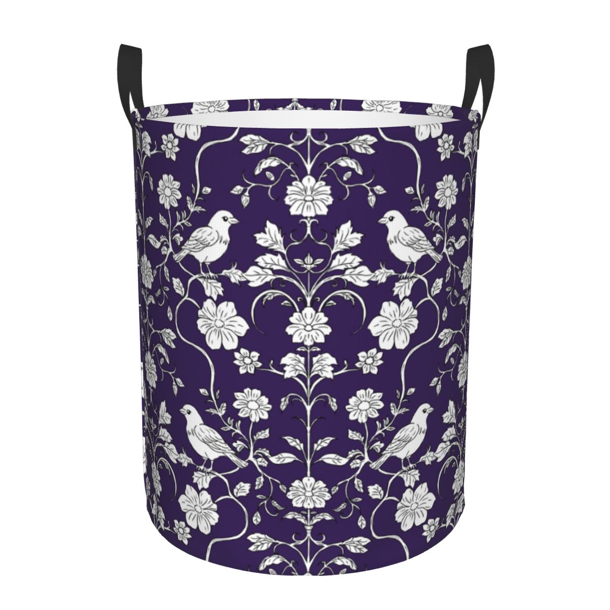 Birds And Flowers Pattern Laun - đánh giá và giá Baby Nursery Laundry Basket