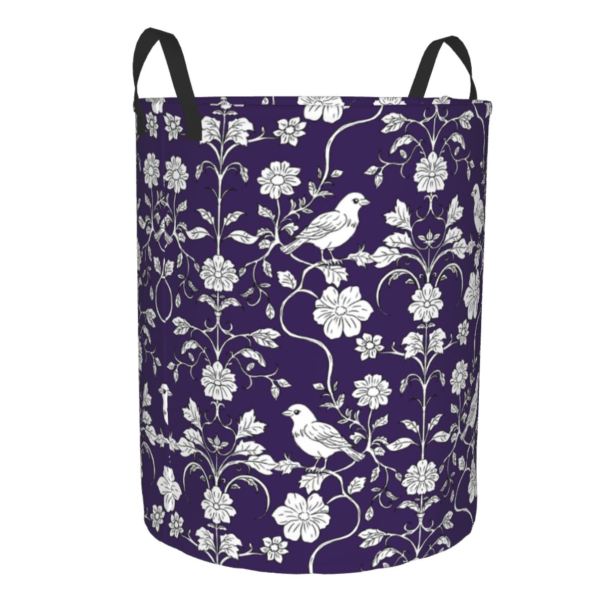 Birds And Flowers Pattern Laun - đánh giá và giá Baby Nursery Laundry Basket