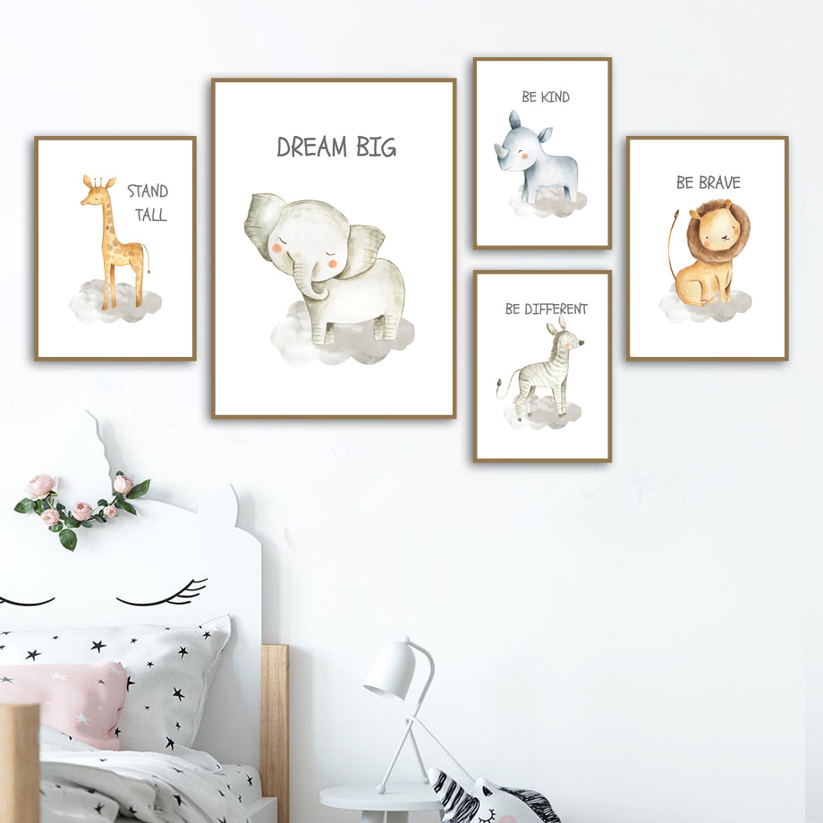 Nursery Wall Art Canvas Painti - đánh giá và giá Baby Nursery Mirror
