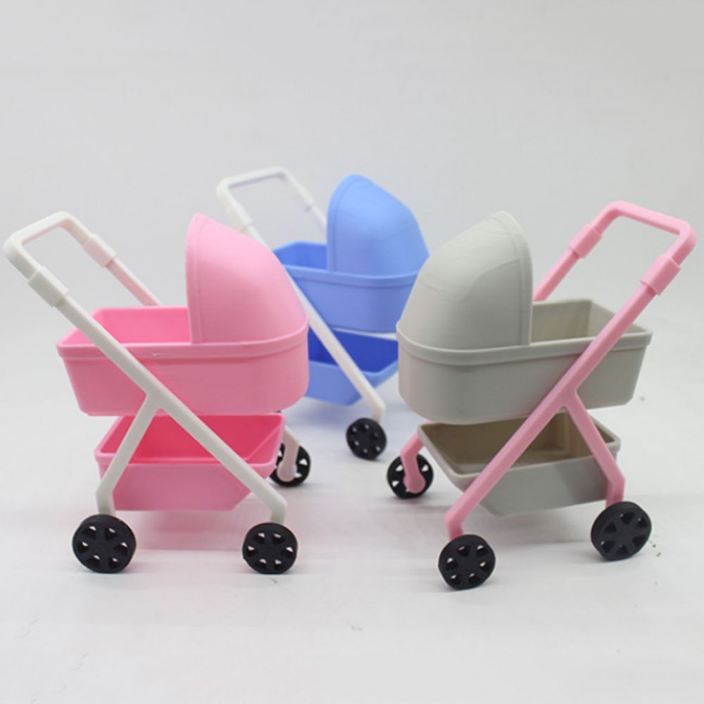 1:12 Baby Stroller Miniature S - đánh giá và giá Baby Nursery Trolley