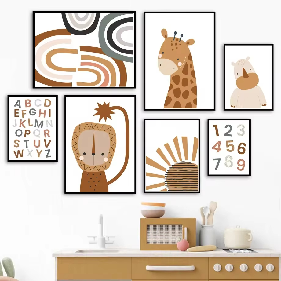 Rainbow Sun Lion Dinosaur Alph - đánh giá và giá Baby Nursery Mirror