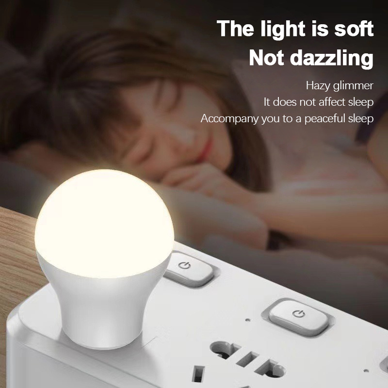 Mini USB Dimmable LED Night Li - đánh giá và giá Baby Nursery Light Fixture