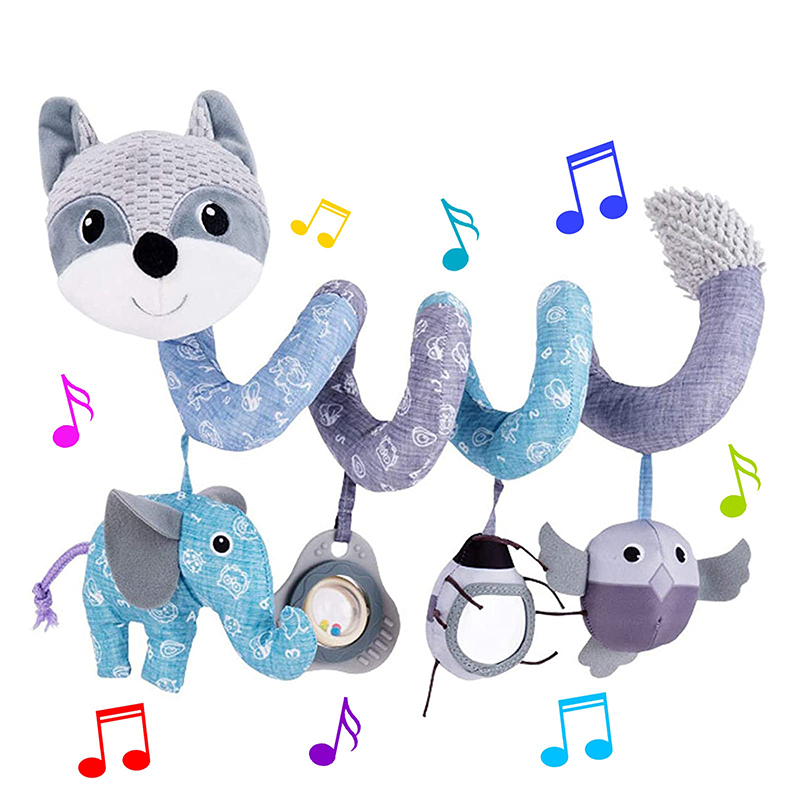 Car Seat Toys Infant Baby Fox  - đánh giá và giá Baby Nursery Trolley