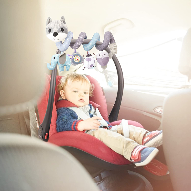 Car Seat Toys Infant Baby Fox  - đánh giá và giá Baby Nursery Trolley