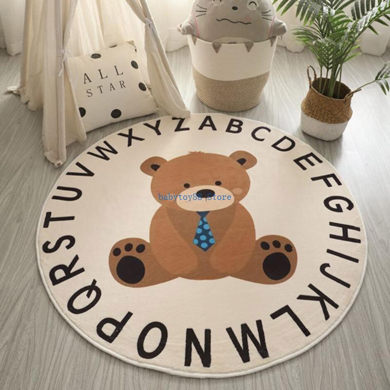 Y4UD Hoạt Hình In Hình Động Vậ - đánh giá và giá Baby Nursery Mat