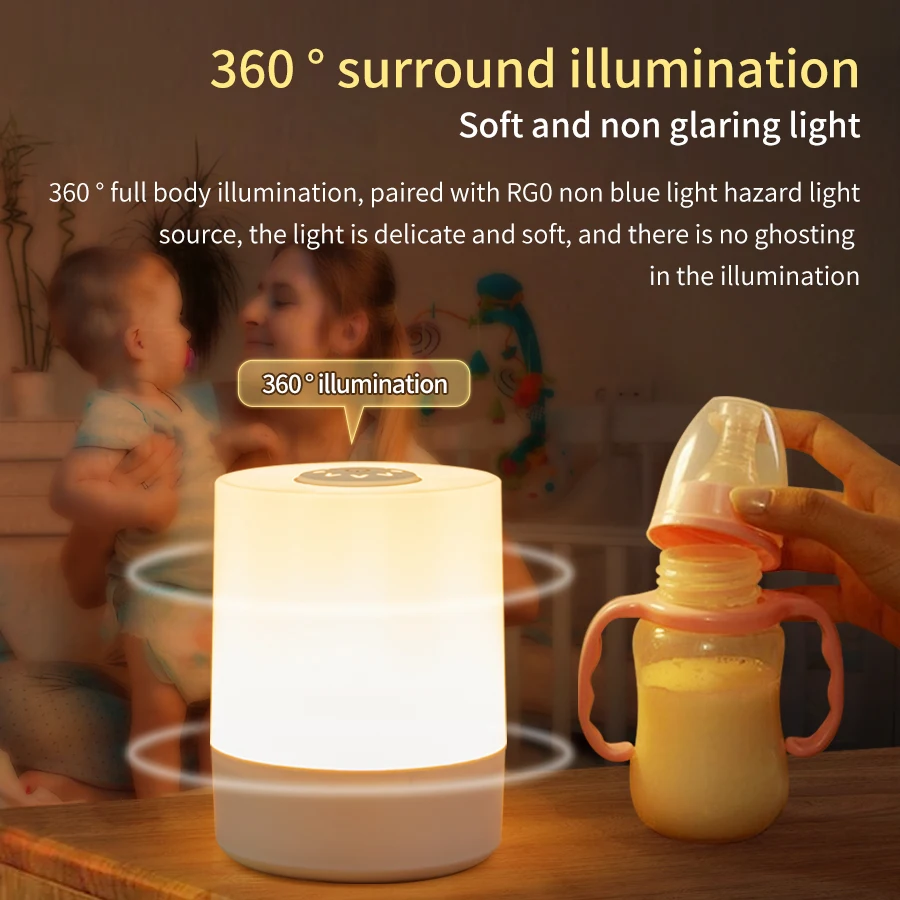 Rechargeable Led Night Light w - đánh giá và giá Baby Nursery Table Lamp