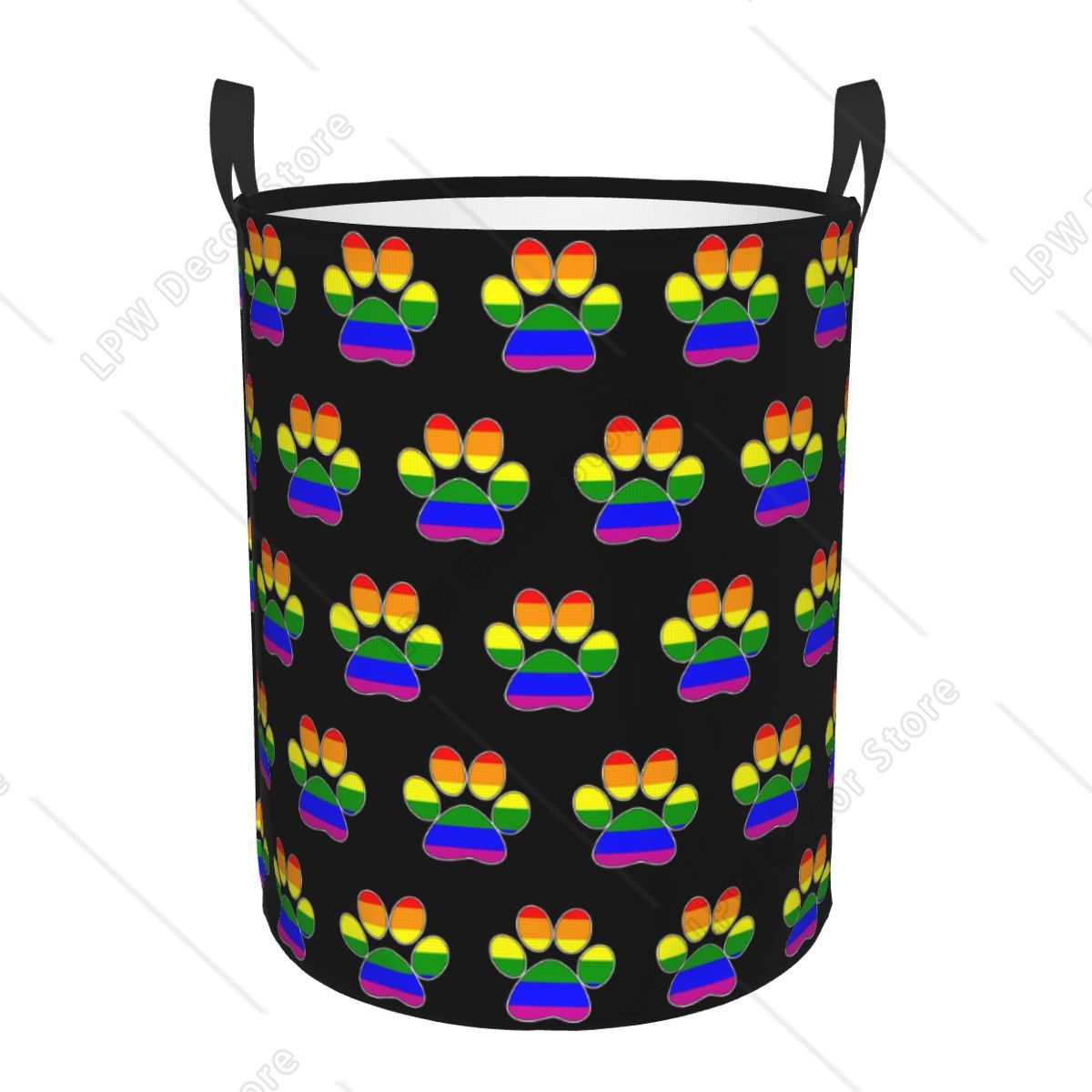Custom LGBT Pride Gay Paw Laun - đánh giá và giá Baby Nursery Laundry Basket