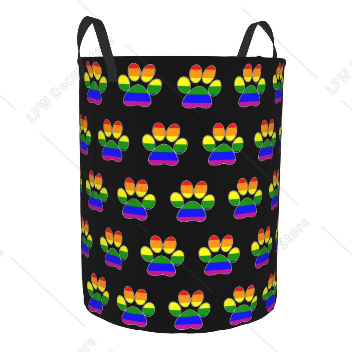 Custom LGBT Pride Gay Paw Laun - đánh giá và giá Baby Nursery Laundry Basket