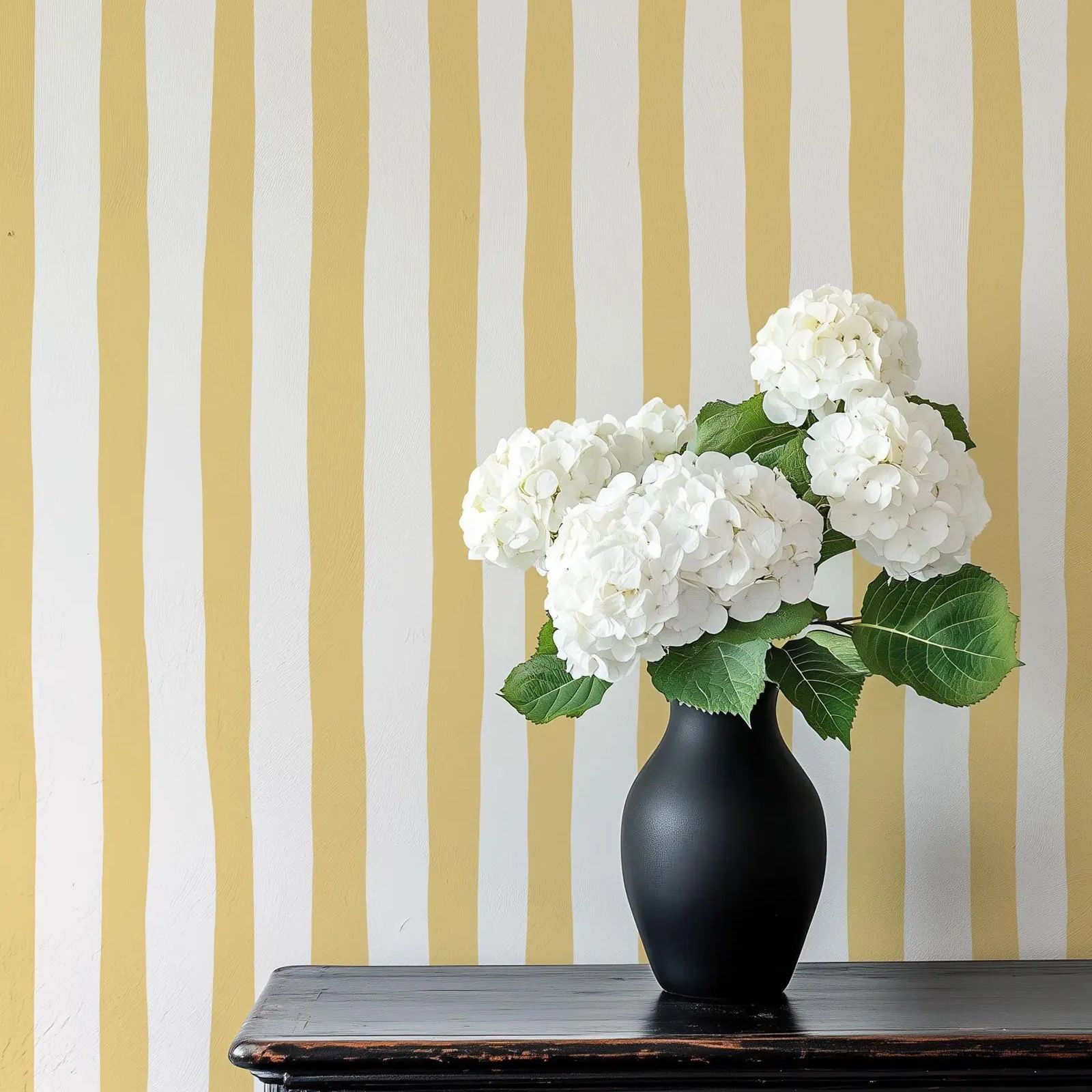 Sunshine Yellow Wobbly Stripes - đánh giá và giá Baby Nursery Peel And Stick Wallpaper