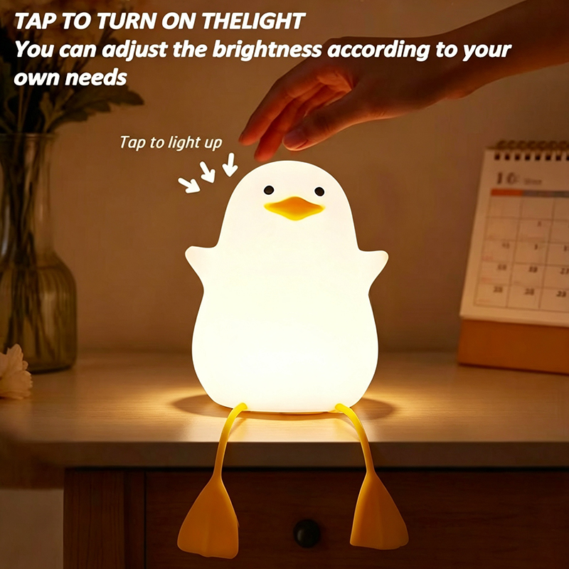 LED Animal Night Light Cute Du - đánh giá và giá Baby Nursery Table Lamp