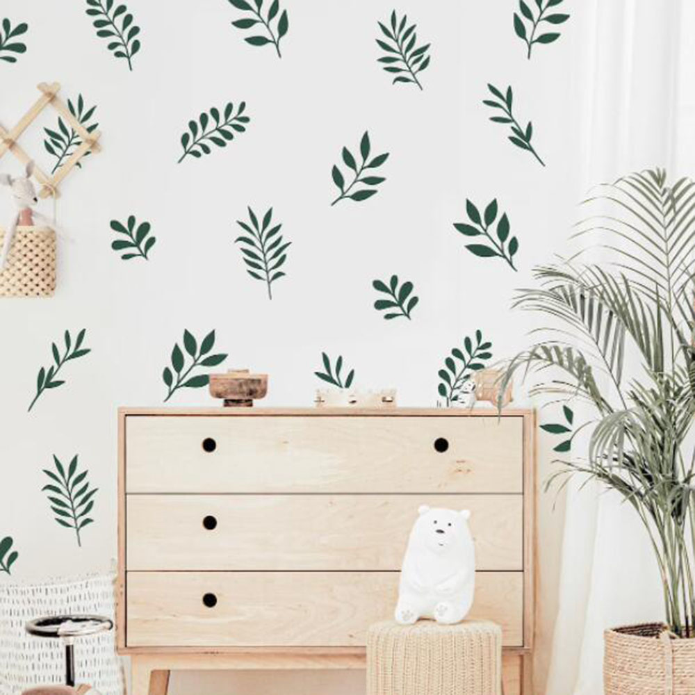 41 Chiếc Thực Vật Lá Dán Tường - đánh giá và giá Baby Nursery Panelling
