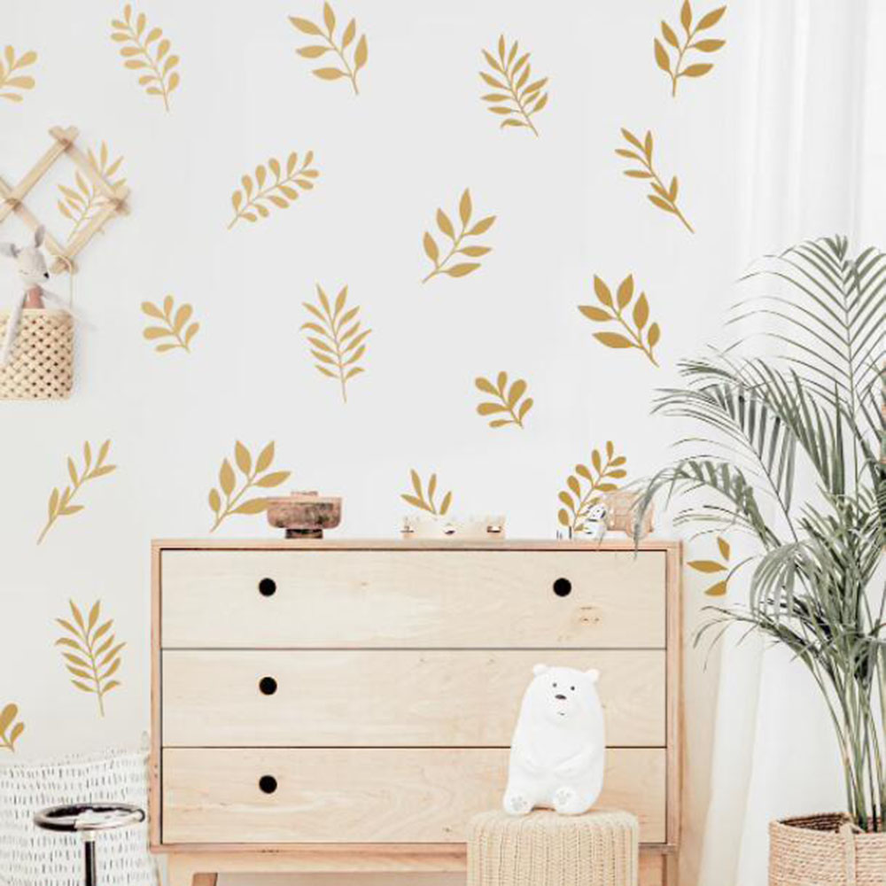 41 Chiếc Thực Vật Lá Dán Tường - đánh giá và giá Baby Nursery Panelling