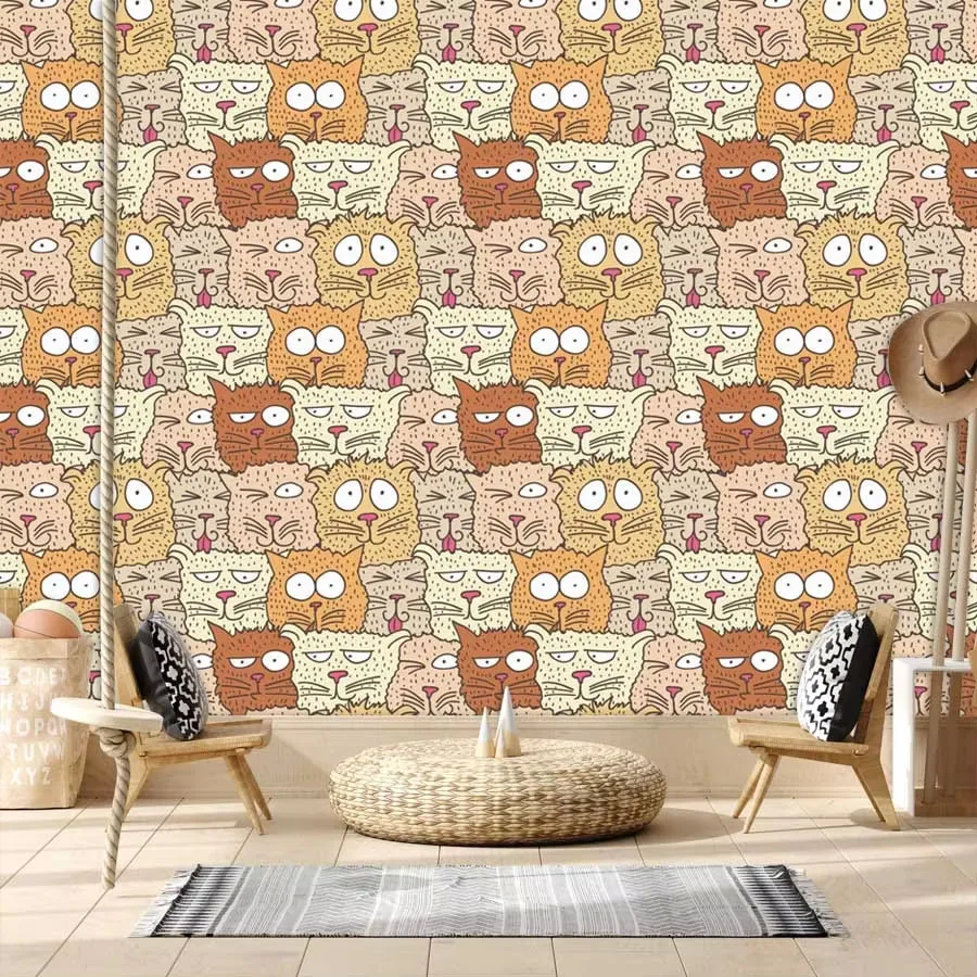 Custom Cartoon Waterproof Peel - đánh giá và giá Baby Nursery Peel And Stick Wallpaper